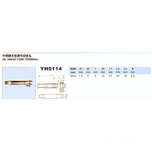 Stainless Steel Swage Fork Terminal